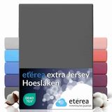 etérea Extra Jersey Hoeslaken 240x220 cm Antraciet