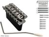 Wilkinson Sword Wilkinson WVCS/C Tremolo met Solid Stalen Blok en Chrome Afwerking