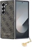 Guess Charm hoesje voor Samsung Galaxy Z Fold 6 - Bruin