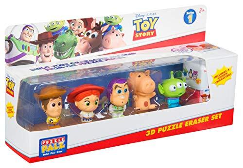 Sambro Disney Toy Story 4 Verzamelfiguren | Met Woody, Buzz, Alien, Hamm en Jessie | Bouw uw uw eigen figuren met puzzelstukjes | vanaf 3 jaar | 1 verborgen figuur