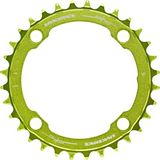 Race Face Enkele lade narrow wide groen aluminium mountainbike kettingblad