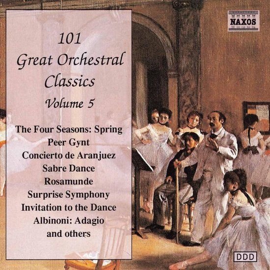 Outhere Various Artists - 101 Great Orchestral Classics Vol. 5 - CD