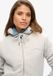 Superdry Dames Hoodie met Borgvoering en Rits - Glacier Grey Marl