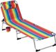 BigBuy Outdoor Garden Solstol Textiline Multicolour 185 X 57 X 26 Cm