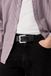Levi's ceinture Arlo avec boucle large - Homme - 95 - Noir / Caviar