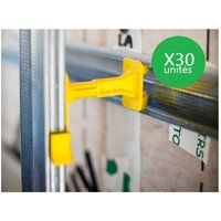 Isover – Panneau d'isolation Optima 2 120mm – Épaisseur 100mm – Montage sans outils – Résistance thermique validée – Lot de 30 unités
