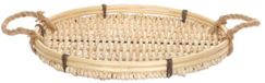 HBX natural living Dienblad met grepen Ø35xh4cm