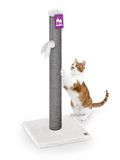 Petrebels Maine 90 deLuxe krabpaal - Off-White - 40 x 40 x 90 cm - extra stabiel
