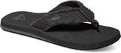 Quiksilver Monkey Abyss Heren Slippers - Black/Black/Brown - Maat 43