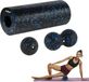 Rebel Active Serie - Massage Accessoire Set - Roller - Duoball - Zwart/Blauw