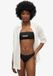 Superdry Logo Bandeau Bikinitop Zwart S Vrouw