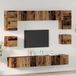 Maison Exclusive Ensemble de meubles TV exclusif - 8 pièces, dimensions 100 x 30 x 30 cm, en bois de récupération