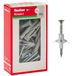 Fischer 25 stuks pluggen, 8 x 50 mm, FU met schroef, voor gipsplaat, panelen en metselwerk