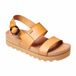 Reef Dames Vista Hi Buckle Natuurlijk Plateau Sandalen Maat 41