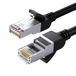 Ugreen 50192 Netwerkkabel Zwart 2 m Cat6 U/UTP Rond