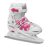 Roces Jokey Uniseks schaatsen voor jongeren, wit/fuchsia, 10jr-12jr