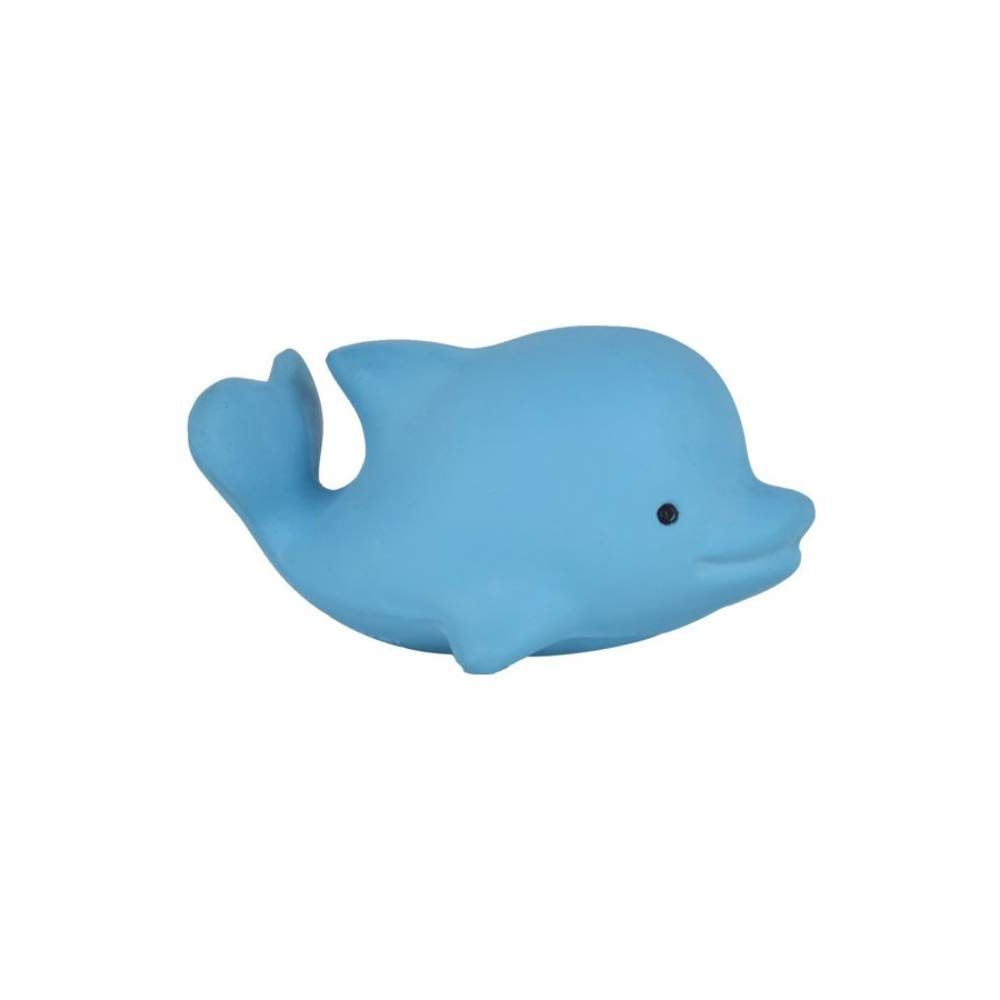 Tikiri Badspeeltje Dolfijn met belletje - Blauw - Rubber - 2020