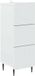 vidaXL Commode Wit 33 x 34,5 x 92 cm Hout