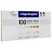 magnetoplan Static Notes, 200x100mm, 100st