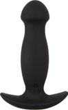 Merkloos / Sans marque ANOS Pulsating Plug Zwart ABS/Siliconen 14.6 cm