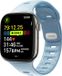 Nomad Bracelet de montre Tempo – Convient pour Apple Watch 45-49 mm – Caoutchouc fluoroélastomère FKM – Bleu
