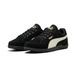 PUMA K-moda Sd Sneakers voor dames, Puma Zwart Warm Wit PUMA Goud, 41 EU