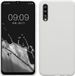 kwmobile hoesje geschikt voor Samsung Galaxy A50 - Hoesje voor smartphone - Back cover in mat wit