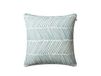 Chhatwal & Jonsson Taie Rama 50x50 cm Blanc cassé-bleu ciel