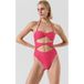 Karl Lagerfeld Karl Rib Maillot de bain Rio Rose vif