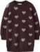 NAME IT Jurk Gebreid Chicory Coffee1 Kort Kindermaat 92