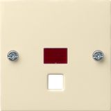 Gira Systeem 55 Besturingselement/Centrale plaat Schakelmateriaal - 063801 - E2FUP