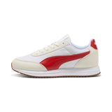 PUMA R78 Lightwind sneakers unisex 48, White Candy Apple Warm Red