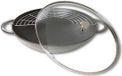 Staub Wok met glazen deksel - Fonte - Grafietgrijs - 37 cm