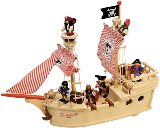 Tidlo - Houten piratenschip - 5012824000949