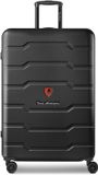 Tonino Lamborghini Bologna 4 wielen Trolley L 77 cm - Harde bagage - Combinatieslot - black