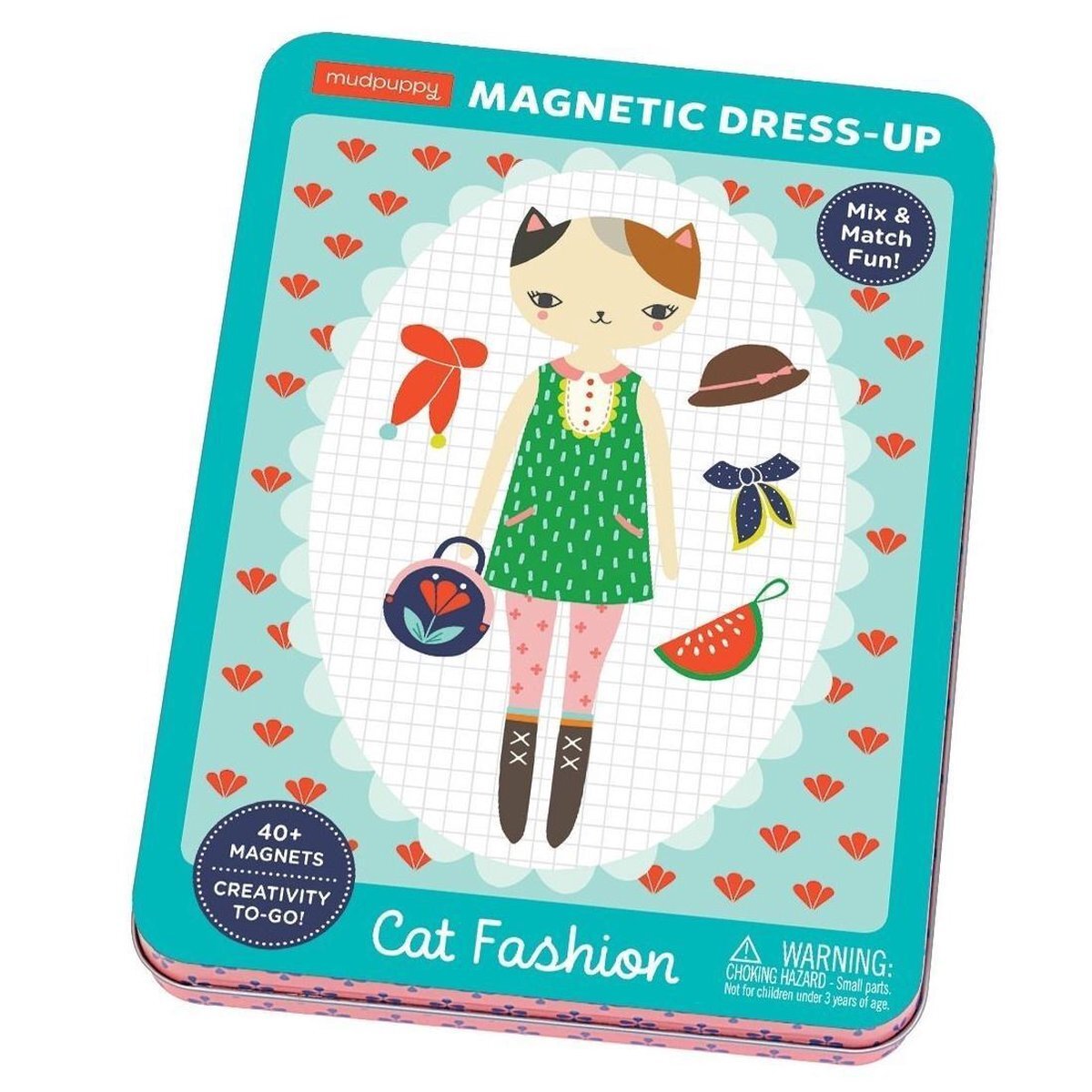 Bertoy magneetboek Dress Up Cat fashion