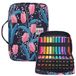 Grande trousse à crayons à haute capacité - Porte-crayons étanche - Boîte de rangement pour fournitures d'écriture - Pour 304 crayons de couleur - Polyester Oxford durable - Avec fermeture éclair