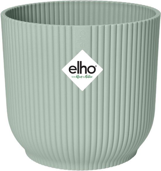 Elho Vibes Fold Rond Mini 11 - Bloempot - Sorbet Groen
