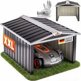 Gardebruk Robotmaaier Garage - Zadeldak Metaal 86x100x63cm Antraciet