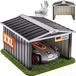 Gardebruk Robotmaaier Garage - Zadeldak Metaal 86x100x63cm Antraciet
