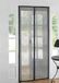 Strend Pro Moustiquaire, Porte-balcon, Motif papillon, 218x96 cm, 9x Aimant