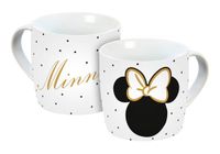 Mok Minnie hoofd met strik fakegold 300ml, goud