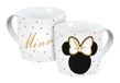 Mok Minnie hoofd met strik fakegold 300ml, goud