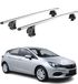 OMAC Barre de toit pour Opel Astra K 2015-2021, aluminium, 2 barres
