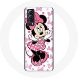 Maniacase Etui voor Vivo Y72 Minnie Mouse Cartoon schattig roze