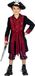 Wilbers Piraat Kostuum Jongen Burgundy Premium - Maat 152