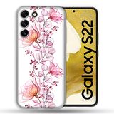 Beschermhoes Samsung Galaxy S22 Beschermhoes Bloem