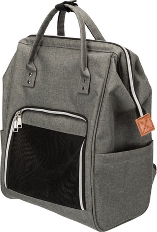 Trixie Hondentas Rugtas Ava Grijs - Tot 10 kg - 42x32x22 cm