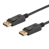 Savio CL-137 DisplayPort kabel 3 m Zwart