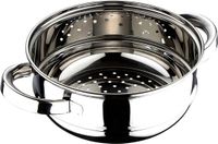 Renberg Stoominzet - Stoompan - Groentestomer - Rijsstomer - RVS - Ø24 cm